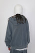 Mayte × Cycle ECHO STAR WASHED ZIP-UP HOODIE -GRAYISH BLUE-